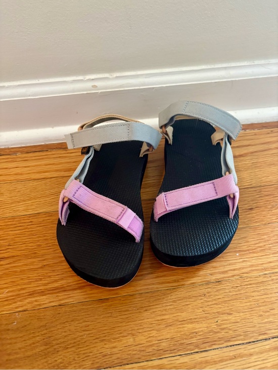 Teva Other - Teva Kids Sandals in Pink and Light Gray